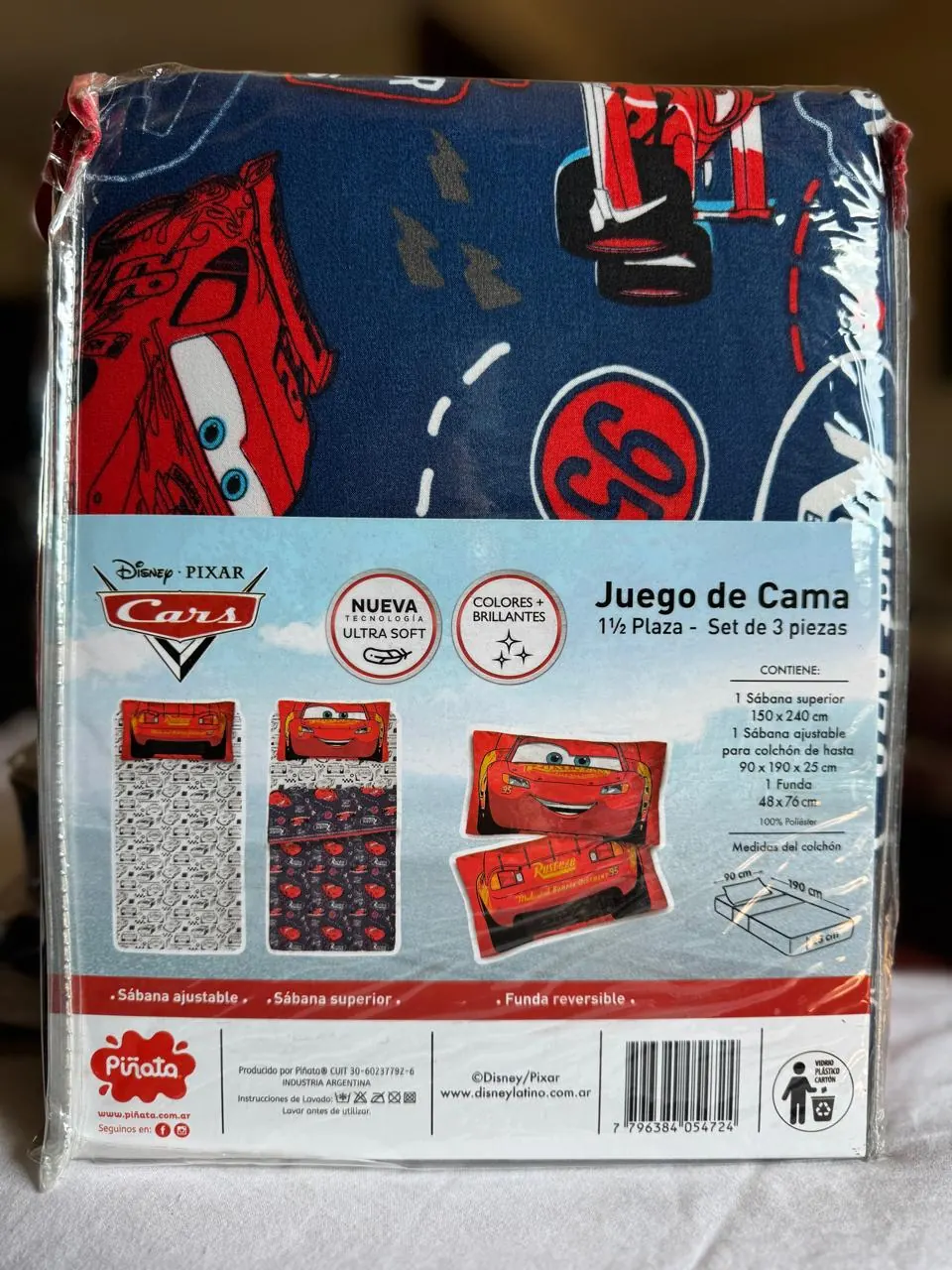 Juego de Cama Cars